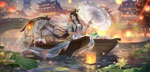 各位玩家们可为心仪女神献上浸透情意的彩色圣莲助她摘下标志亚特大陆